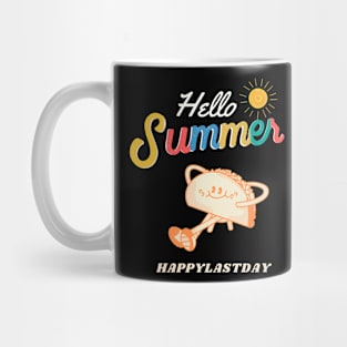 Hello summer Happy lastday funny taco Mug